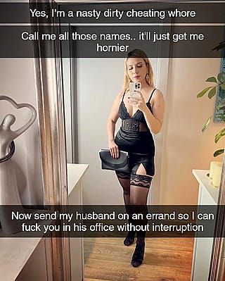 Your employee's wife wants to fuck you in his office'