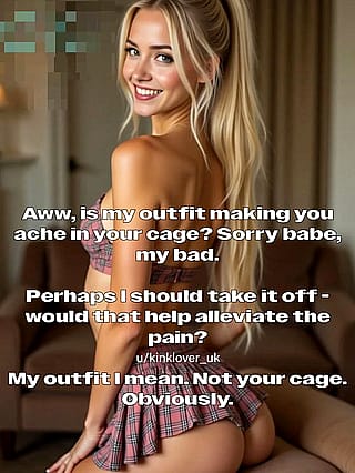 Locked in Lust: Her Dominance Leaves You Forever Aching'