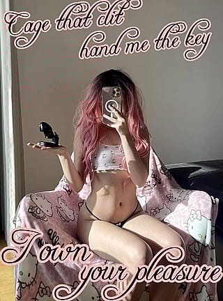 Queen of Control: Lock Your Fate in Her Hands'
