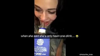 Snowbunny Gets Wrecked by Double BBC Post-Party'