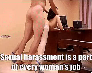 Office Slut Hired Just for Cock Service'