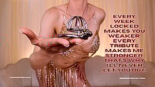Locked in Lust: Goddess Nikki's Eternal Plaything'