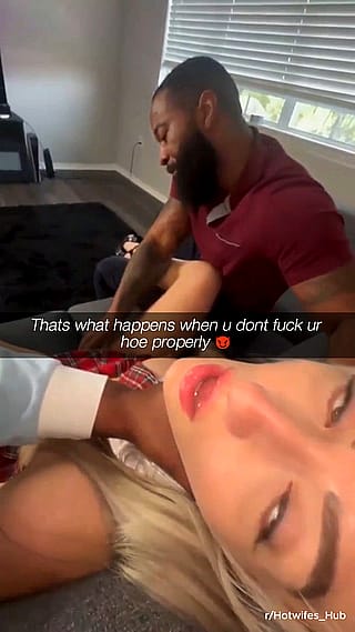 Filthy Snowbunny Ravaged by Dual BBC Dominance'