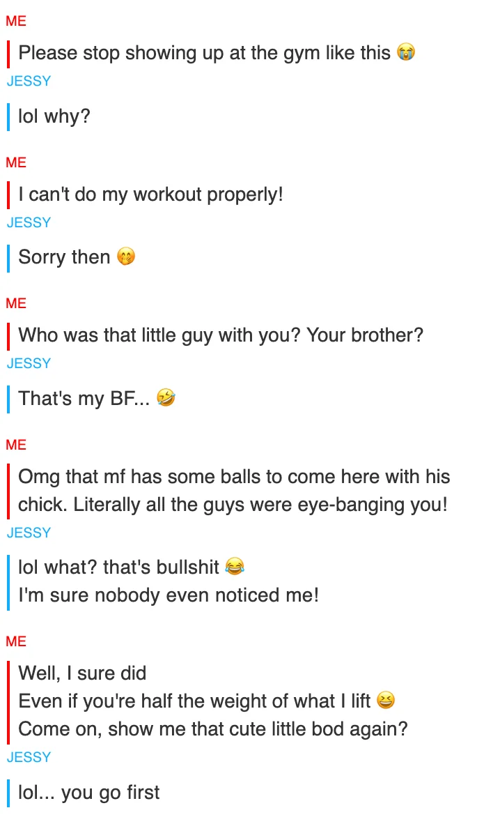 Jessy's Gym Snapchat Shenanigans picture 12 of 13