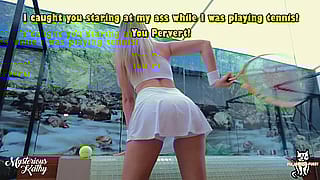 Spoiled Tennis Princess Gets Filled Up at the Elite Club'