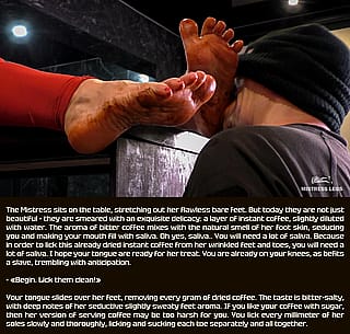 Dominate Me with Your Filthy Foot Fetish!'
