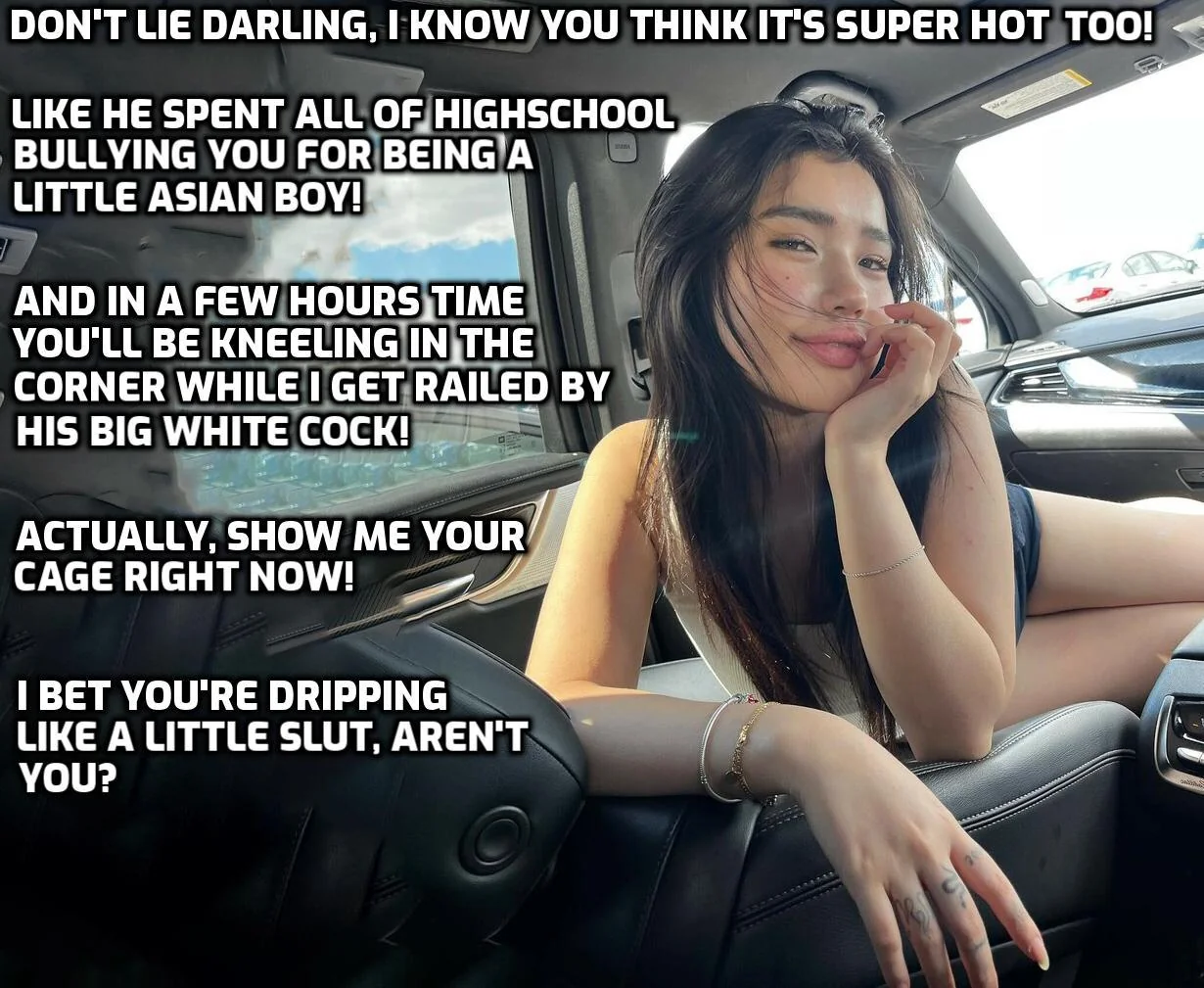 She Knows Your Dirty Little Secret [ASIAN] [Nubsimp's Fantasy] picture 1 of 1