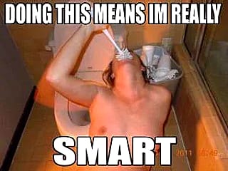 Dumb Slut's Brain Freeze'