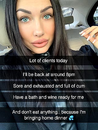 Your Slutty GF's Packed Schedule: Dinner's on Her Tonight'