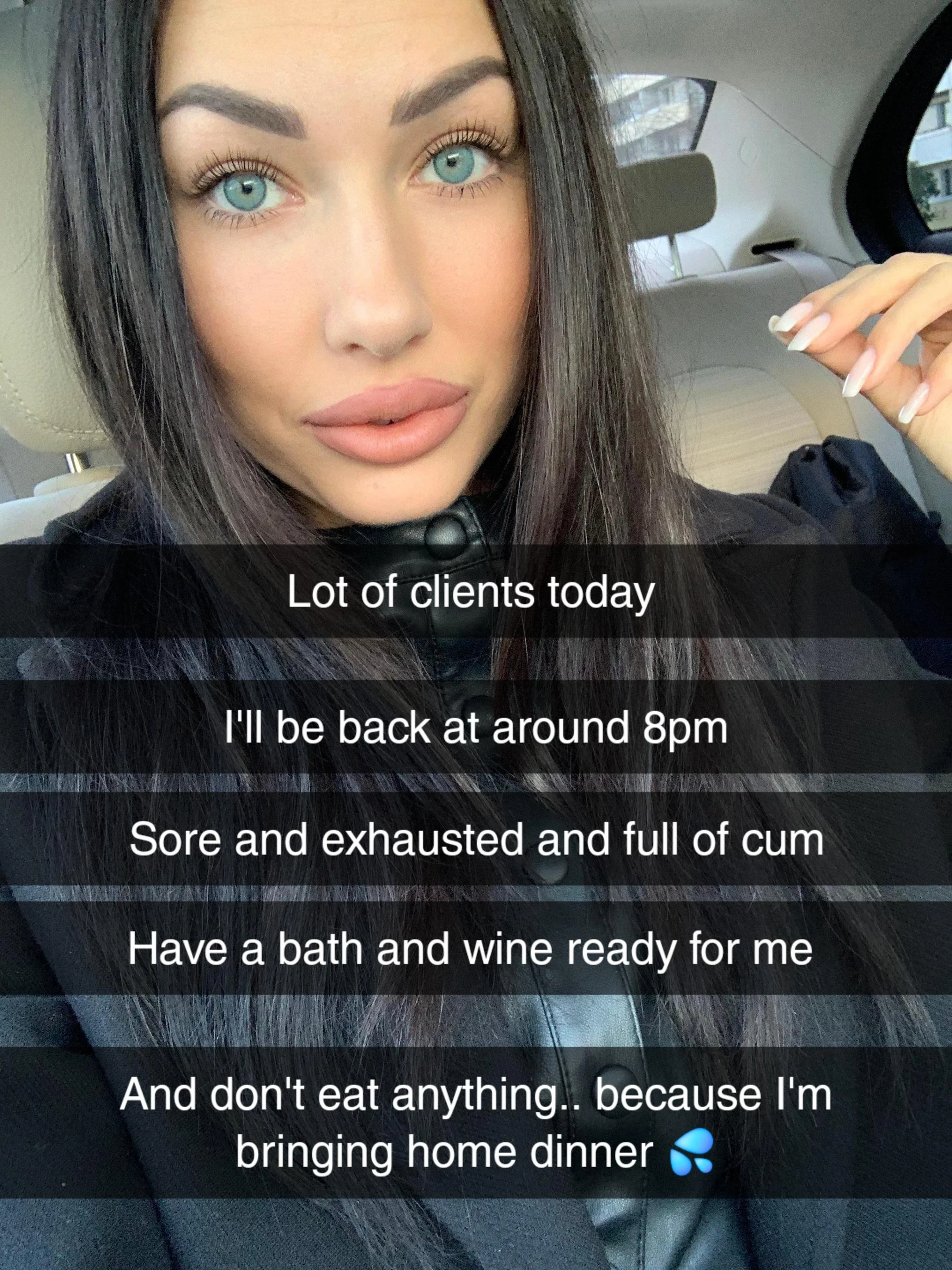 Your Slutty GF's Packed Schedule: Dinner's on Her Tonight picture 1 of 1