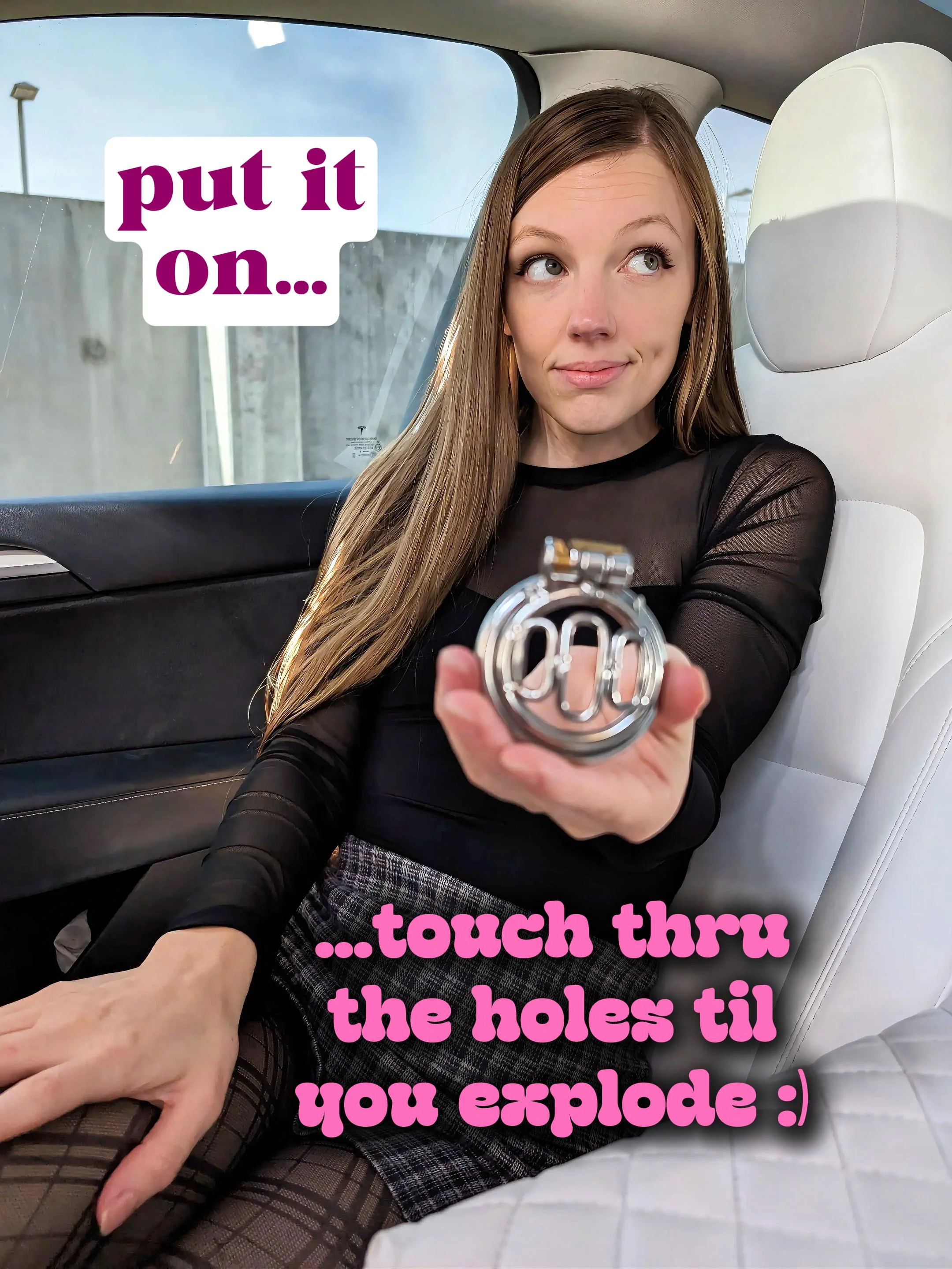 Beg for it, slut – your only view is me making you leak picture 1 of 1