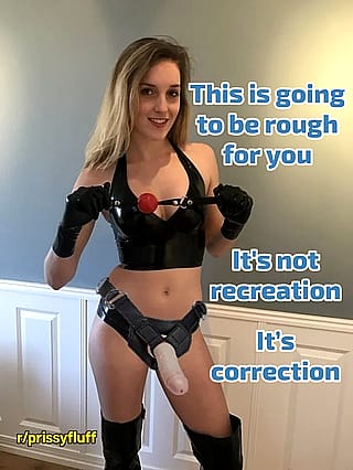 Naughty Slip-Ups Get the Domme Treatment'