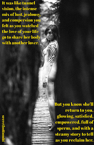 Final Lustful Peek Before She's Claimed'