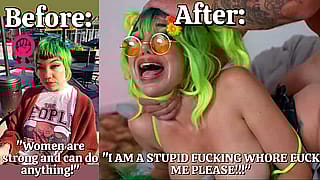 From Prude to Slut: The Cock Transformation'