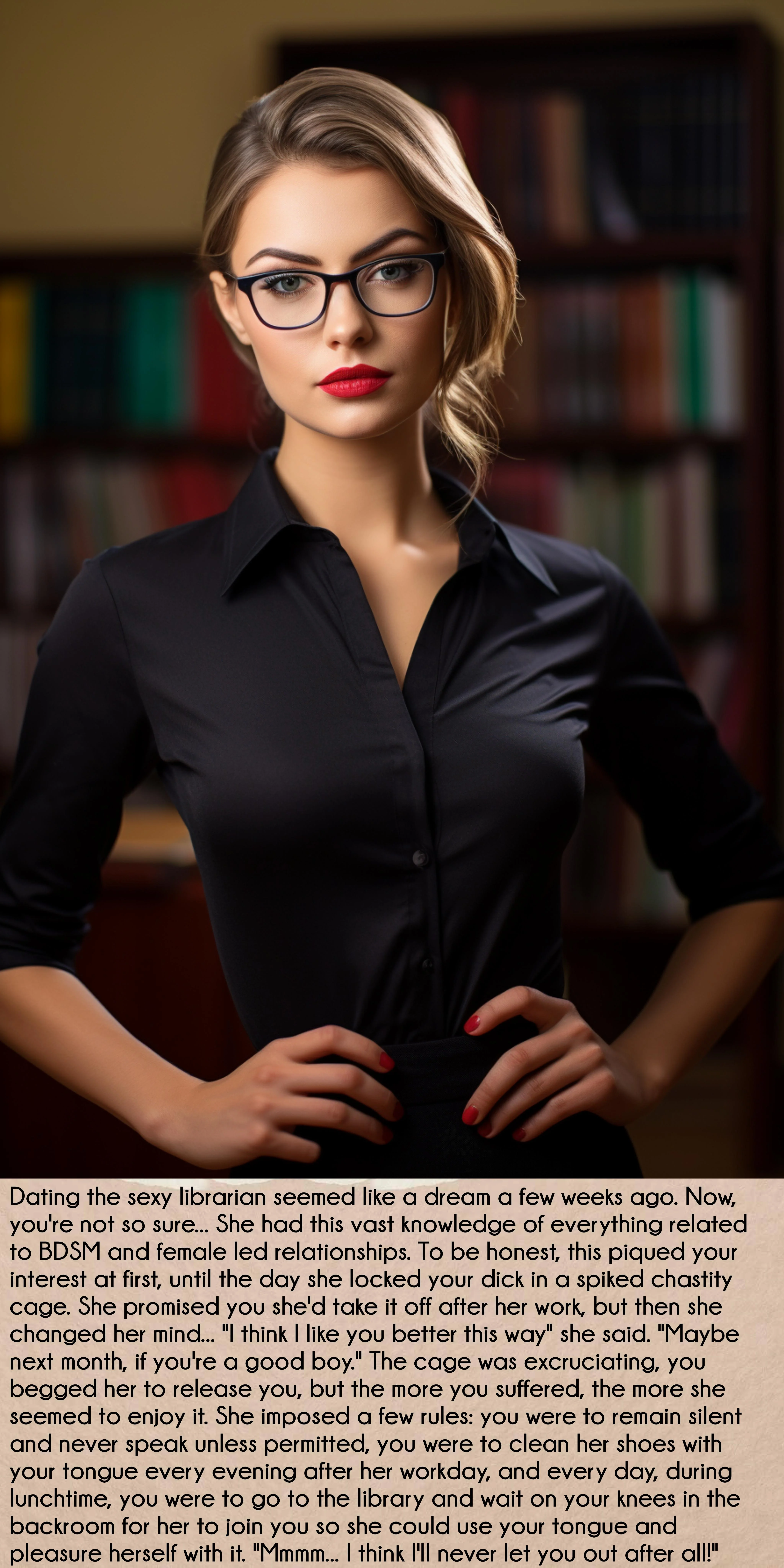 Naughty Librarian's Secret Stash picture 1 of 1