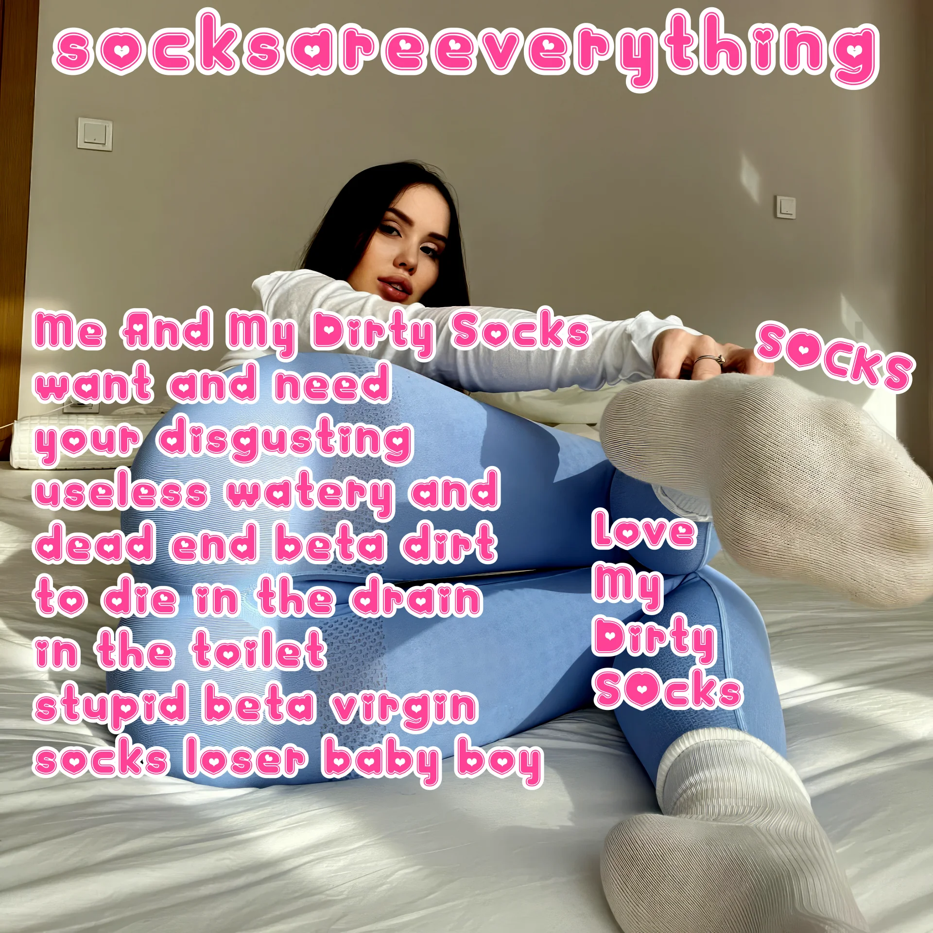 Bow Down & Worship My Holy Socks, Beta Boy! picture 1 of 1