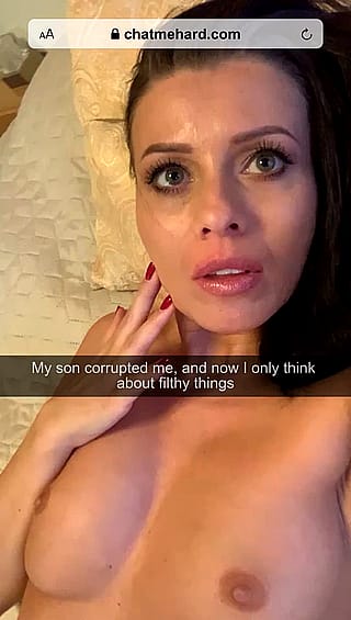 Naughty Brunette Step-Mom Gets Filthy in Secret Affair'