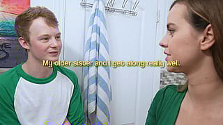 Sibling Lust Unleashed: She Can't Resist Her Bro'