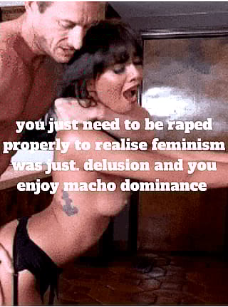 Feminist Tamed by Alpha Dominance'