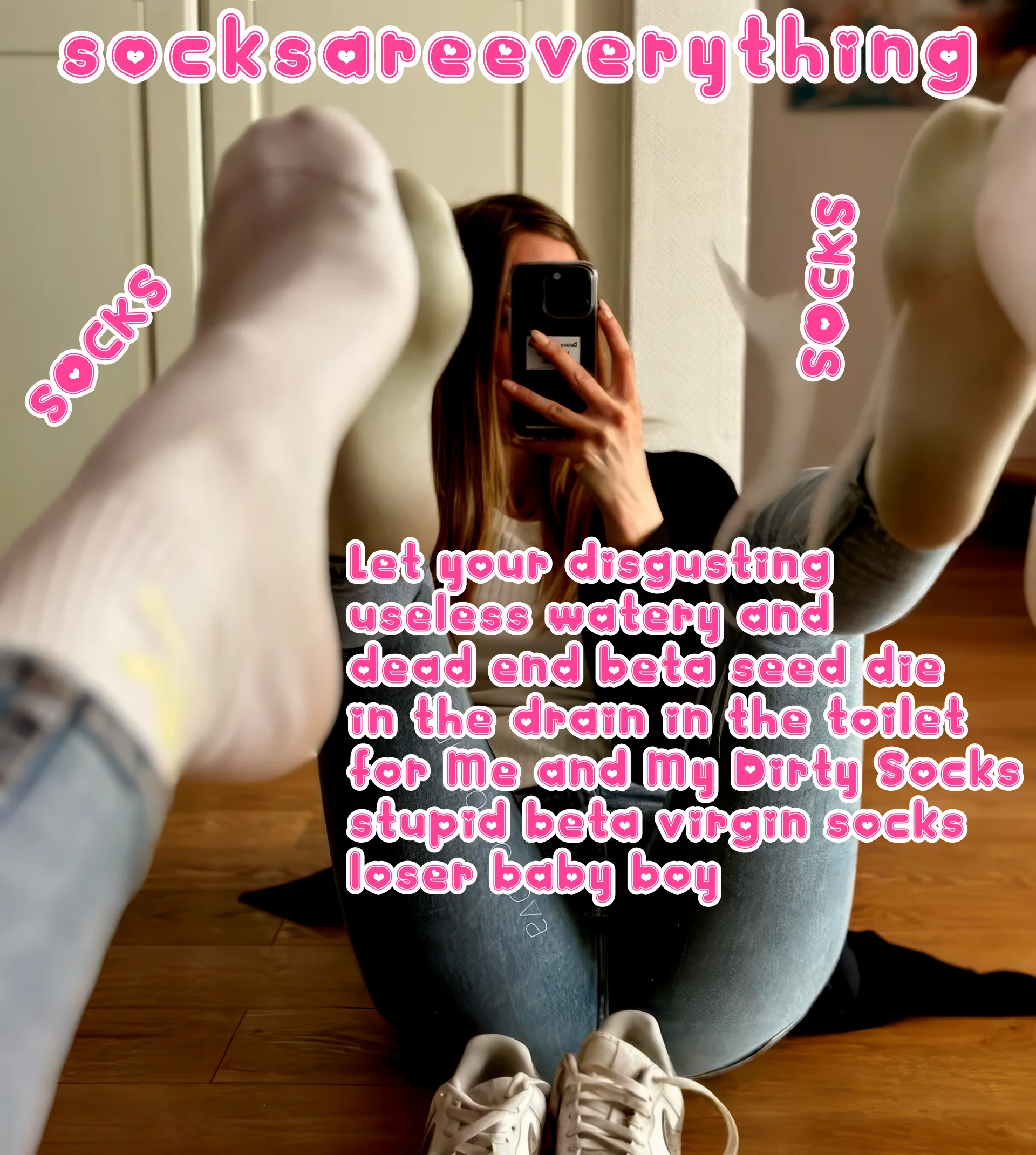 Worship My Divine Socks & Drown Your Pathetic Seed in Despair, Beta! picture 1 of 1