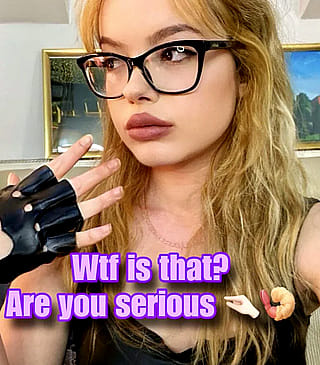 Damn, that tiny thing? [no imagefap] [oc]'