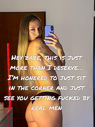 Daddy's Little Cuck Knows His Role Too Well 🍆🔥'
