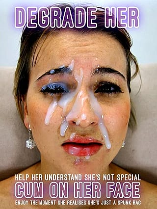 Dirty Little Cunt Knows Her Place'