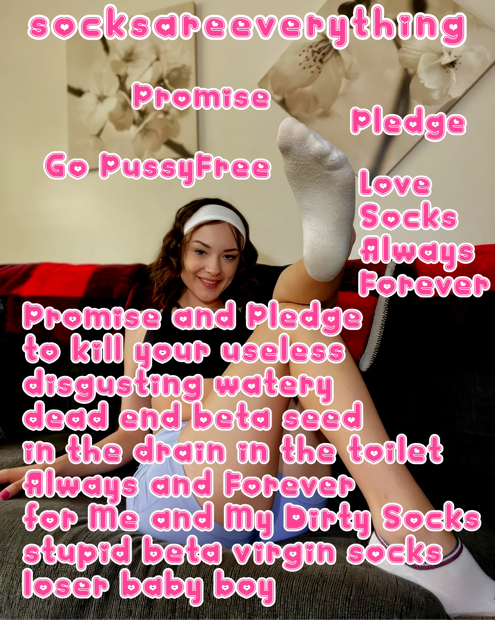 Drool Over My Socked Domination, Beta Boy - Your Seed's Doom Awaits picture 1 of 1