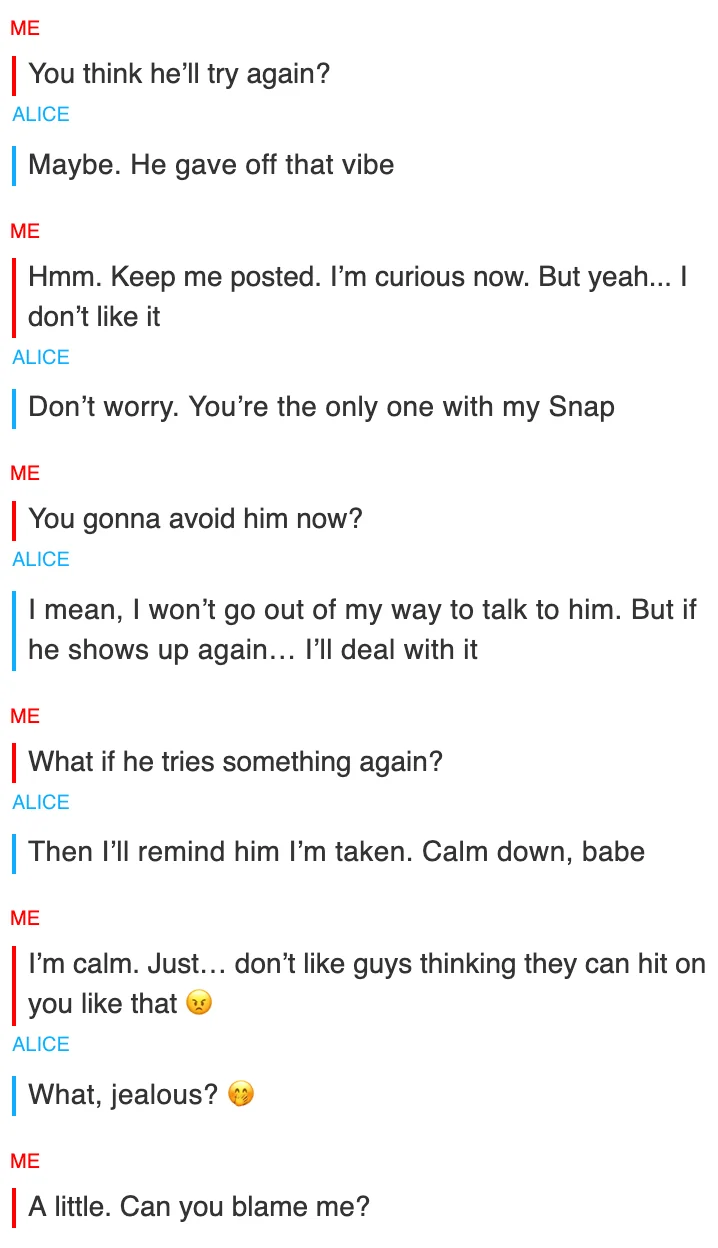 Naughty Alice's Snapchat Shenanigans (Part 1) picture 2 of 16