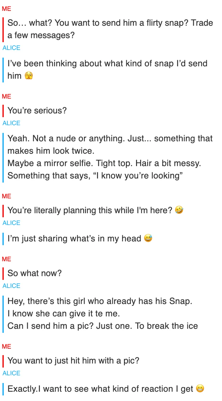 Naughty Alice's Snapchat Shenanigans (Part 1) picture 9 of 16