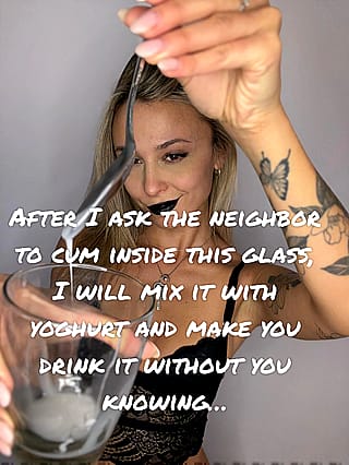 Sneaky Slut Shocks Submissive BF with Alpha's Gift 🍆💦'