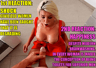 Get rid of the modern day brainwashing and go back to how things use to be. When cunts were nothing more than just cunts.'