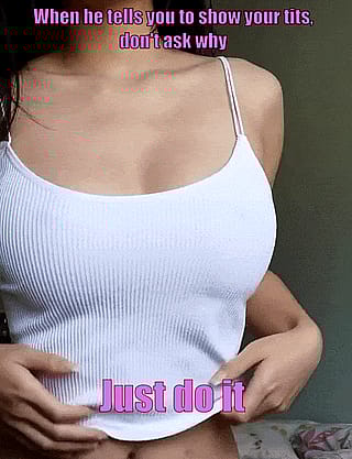 Dumb sluts should just shut up and show their tits'