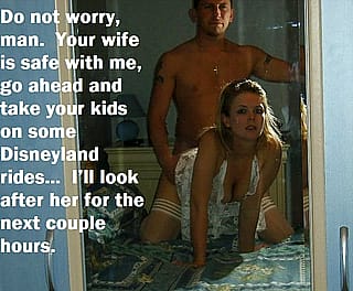 While You Watch, She's Taking It All'