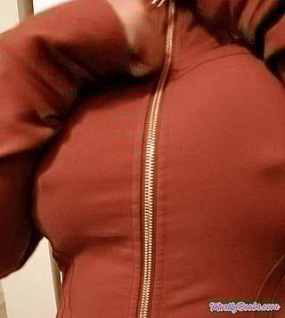 My nipples are saying its cold outside'