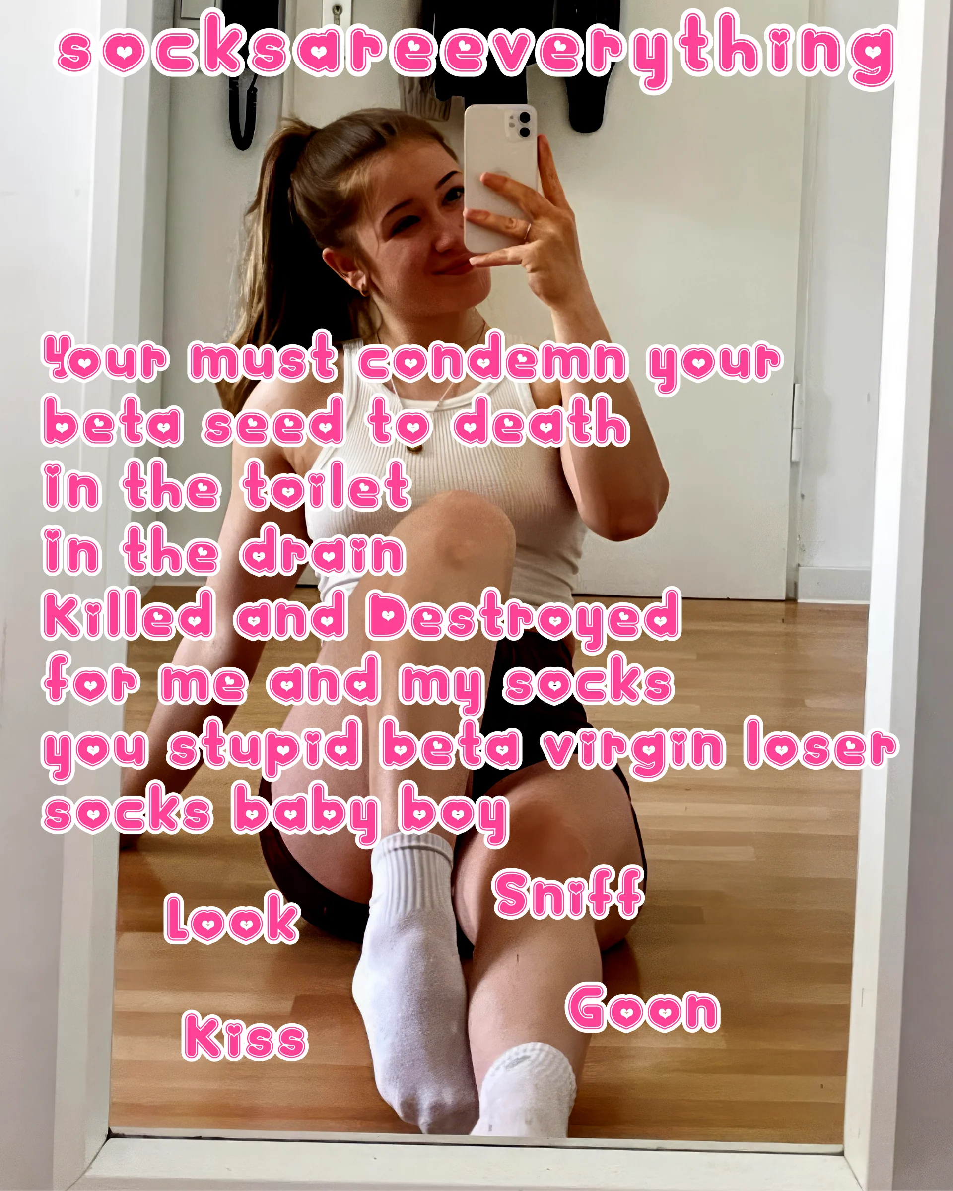 Submit & Splatter Your Worthless Load Down the Drain, Loser picture 1 of 1