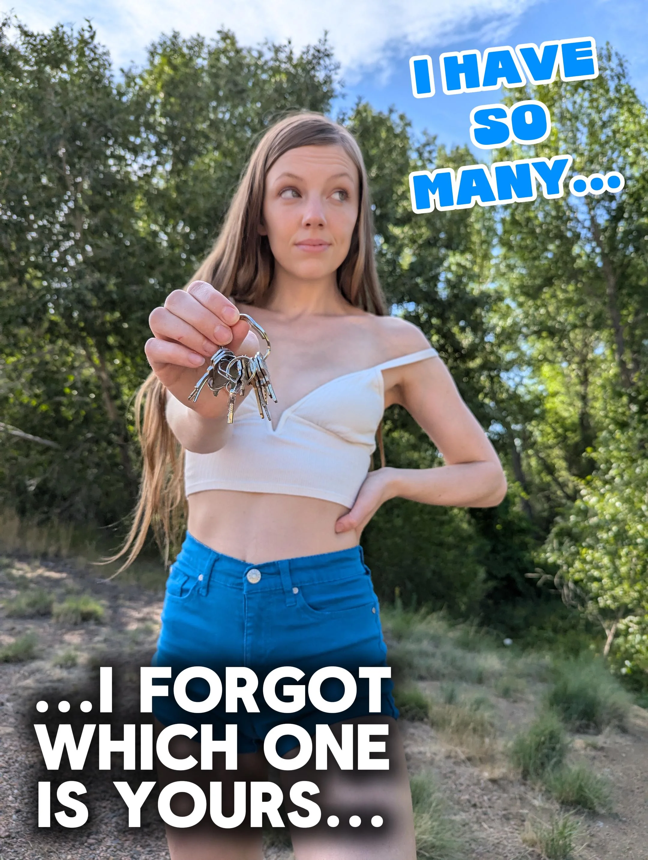 Oops, Looks Who's Begging for More! picture 1 of 1