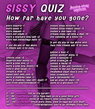 Score This Sissy's Slutty Showdown!'