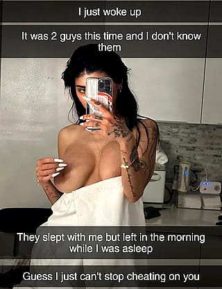 Damn right you can't stop, slut'