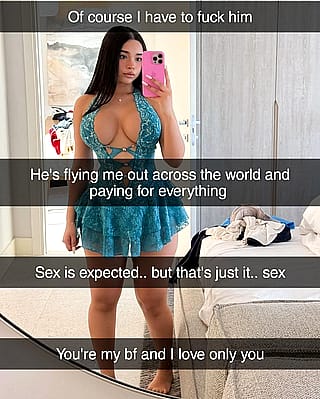 While You're Just a Text Away, She's Riding Her Sugar Daddy Hard'