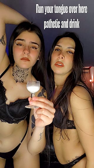 Double Trouble: Feast on Your Own Cream with These Naughty Vixens'