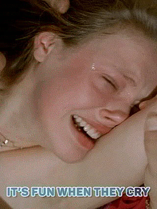 Dominance unleashed on the sobbing beauty.'