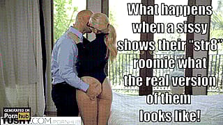 Naughty Sissy Roommate Gets Wild & Submissive'