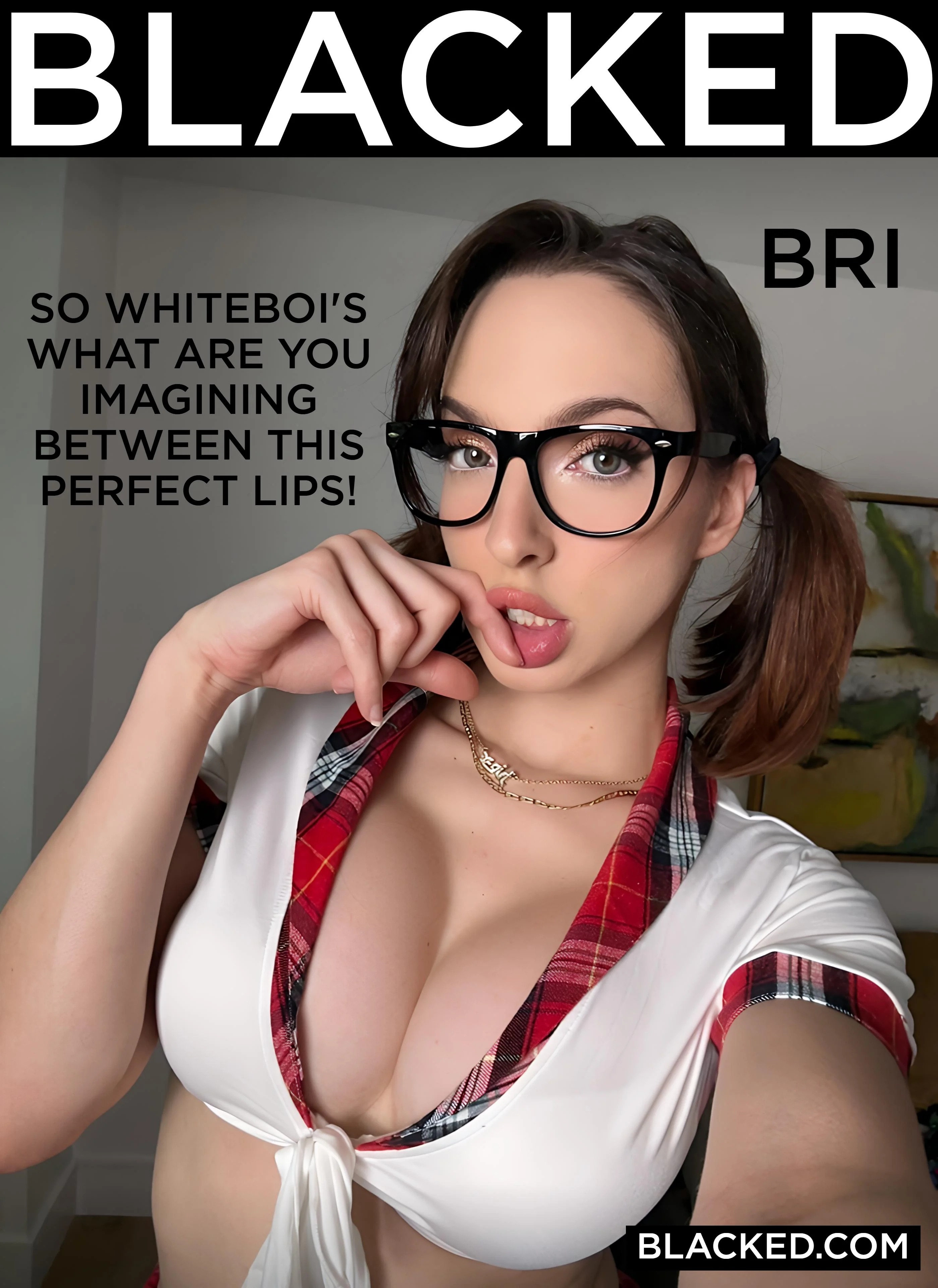 Her tease game's lethal, bet you're dying for a peek! (Imagefap Unhingedcaptions) picture 1 of 1