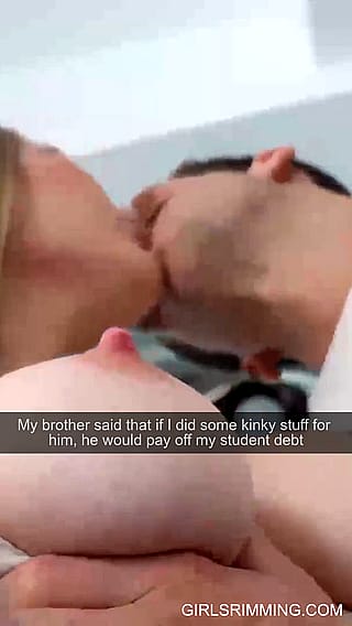 Sibling Bargain Turns Steamy: Blonde Bombshell Rims Her Way Out of Debt'