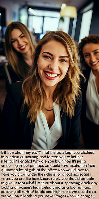 Desk Job Desires: The Ultimate Office Humiliation'