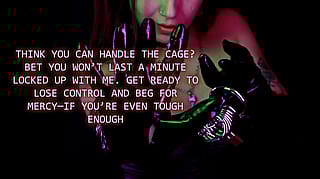 Dare to Be Dominated? The Cage Awaits Your Submission.'