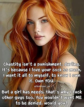 Unlock Her Desires, Lock Away Your Pleasure'