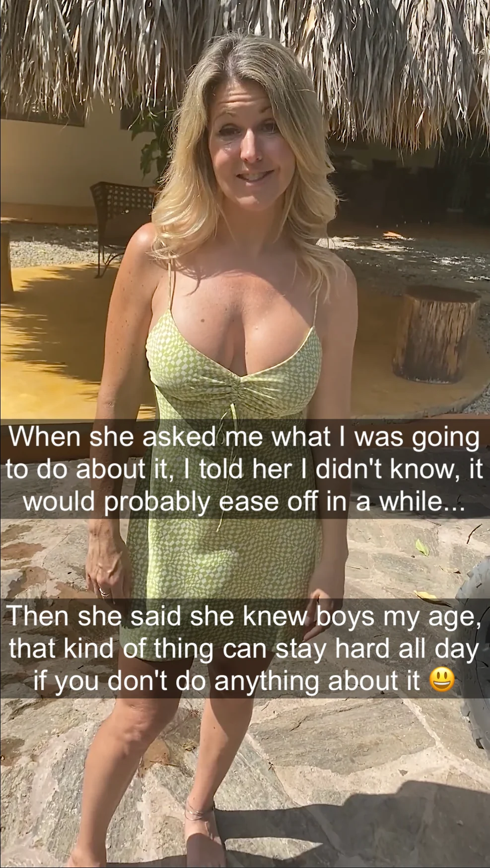 Naughty MILF Seeks Help from Younger Man picture 16 of 18