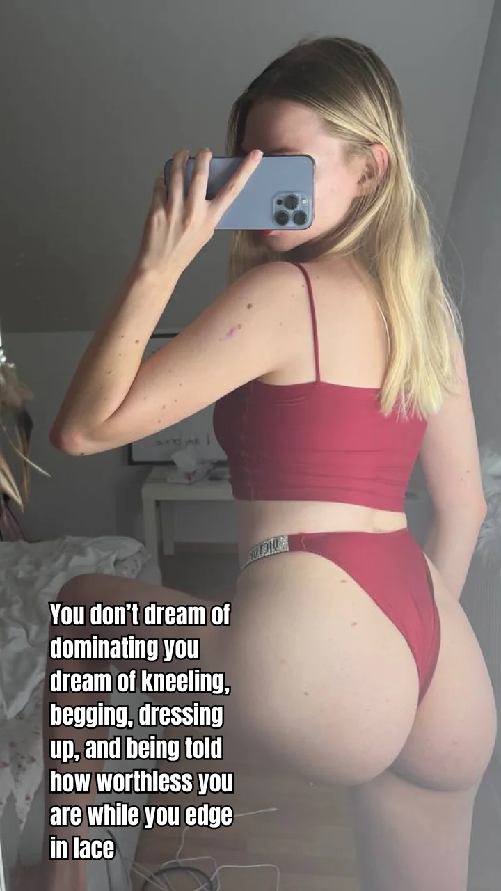Your wildest dreams can't handle this sissy transformation picture 1 of 1